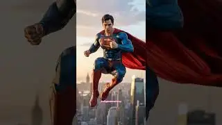 Superman doing Flying Stunt😱#youtube #ytshorts #superman #stunts #viralshorts #fypviral #funny #ai