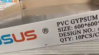 High quality and excellent product, PVC gypsum ceiling tiles from TRUSUS