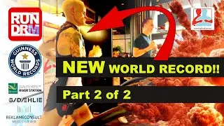 GREATEST DISTANCE RUN ON A TREADMILL IN 24 HOURS PART 2/2