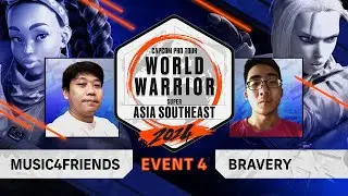 Music4Friends (Kimberly) vs. Bravery (Cammy) - Top 8 - Asia Southeast - World Warrior 2024