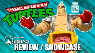 Teenage Mutant Ninja Turtles BST AXN XL Krang with Android Body (Quick Look Review / Showcase)