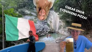 BYGGER CAMP MED SVENSKAR OCH BESÖKER VENEDIG