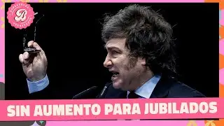 El Gobierno vetó el aumento a jubilados y emergencia en discapacidad | #ALaBarbarossa