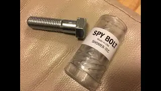 The Spy Bolt Covert Hidden Contents Secret Container Safe Storage Hide (11-07-2020)