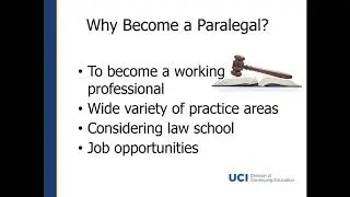 Paralegal Career and Program Information Session (3/18/20)