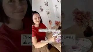 Akwarelowa świąteczna ilustracja 🧦