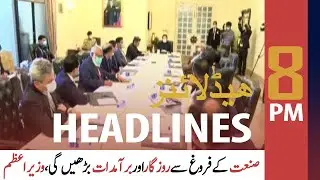 ARY News Headlines | 8 PM | 15 October 2020