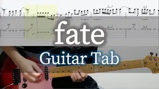 fate - L'Arc〜en〜Ciel / Guitar Tab