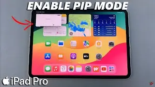 How To Enable Picture In Picture Mode (PIP) On M4 iPad Pro