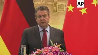 Germany FM holds talks in China, comments