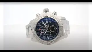 Breitling Super Avenger II A13371 48mm Stainless Steel Mens Watch