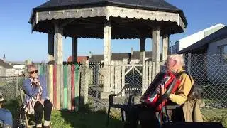 Christine Macdonald, “He’ll have to go”.  Stornoway Outdoor Music and song session. June 2021