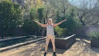 Peaceful Full Body Stretch + Inspiring Message & Music