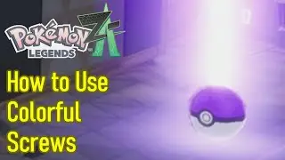 Pokemon Legends: Z-A Как использовать цветные винты для постоянных улучшений, плюшевые фигурки Ка...