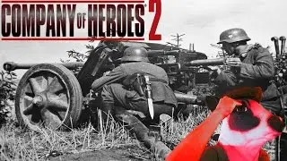 PAK-38 Pakt Ze Allemaal! - Company Of Heroes 2: The British Forces Wehrmacht Gameplay