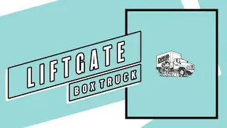 How To Use A Lift Gate | Loading & Unloading Box Truck With Lift Gate | Box Truck Local 2022