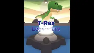 HATCHING T-REX IN ADOPT ME!!!