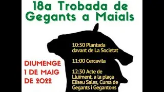 Maials, 18a trobada 01-maig-2022