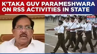 Karnataka Home Minister G Parameshwara Confirms All 518 RSS Route Marches Were Peaceful