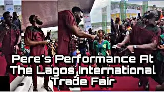 BbNaija Pere&rsquo;s Entertaining Performance At The Lagos International Trade Fair DSTV Event | BBN 2021