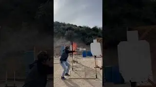 First time trying target focus!!! #limcat #carryoptics #limitedoptics #sportsshooting #uspsa