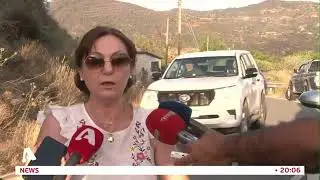 Μεγάλη πυρκαγιά στη Διερώνα: Σύμμαχος ο καιρός απέτρεψε τα χειρότερα