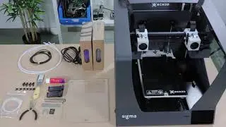 BCN3D Sigma R19 Unboxing - Set up and start 3D printing!