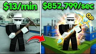 Я использовал клонов, чтобы невероятно разбогатеть в игре Roblox Clone Mining Tycoon!