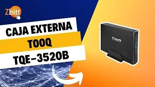 Caja Externa TOOQ TQE-3520B | Convierte tu Disco Duro en Almacenamiento Externo R&aacute;pido