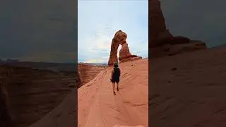 Witnessing the art of time.#nationalpark #archesnationalpark #hiking #getoutside #nature #optoutside
