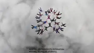 Australian women break formation skydiving records