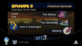Sly 3: Honor Among Thieves platinum trophy (A Cooper's Legacy) PS5