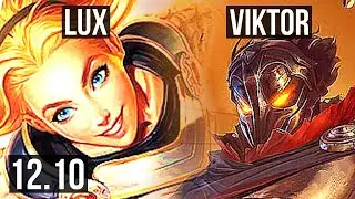 LUX vs VIKTOR (MID) | 9/1/13, 2.3M mastery, Godlike, 300+ games | EUW Diamond | 12.10