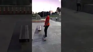 GETTING BACK INTO SKATING ON A LITTLE DROP #shorts
