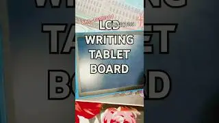 LCD writing Tablet for students #diy #savetree #experiment #gadget #drawing #shortsfeed #viralshort