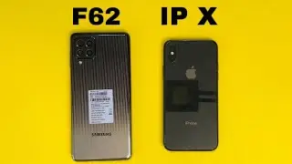 iPhone X vs Samsung Galaxy F62