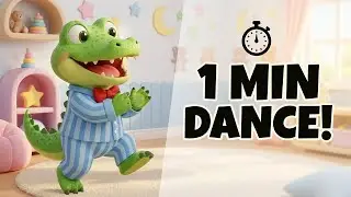 Good Morning Song! ☀️ Jump, Clap & Dance 🏃&zwj;♂️👏 (1 Minute Exercise for Kids)