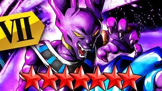 1400%, 14 STAR, ZENKAI 7, F2P EX BEERUS IS ACTUALLY GOOD???? (Dragon Ball Legends)
