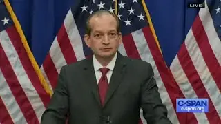 Acosta defends handling of Epstein plea deal