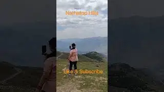 Mesmerizing View Of Nathatop Hills | Patnitop Hill Station #patnitop #nathatop #shorts #viral