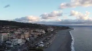 Tramonto lungomare Falerna