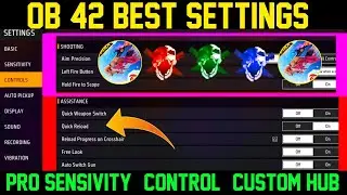 Free Fire Control Setting After OB42 Update Full Details | Free Fire Setting 2023