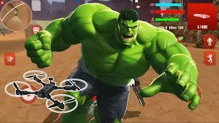 Incredible Monster Hero City Battle Rescue Mission - Hulk Drone Escape Thing - Rocket Raccoon