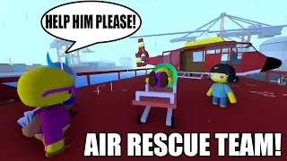 2 PLAYERS WORKING AS AIR RESCUE TEAM in WOBBLY LIFE!!! (HUGE NEW UPDATE)