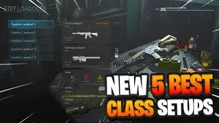 5 BEST CLASS SETUPS MODERN WARFARE! - BEST CLASS SETUP COD MW! (BEST CLASSES COD MW)