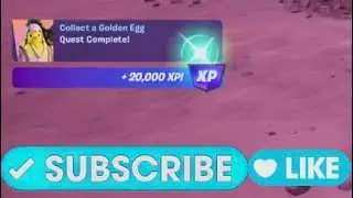 Collect a Golden Egg - Fortnite