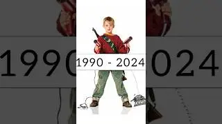 home alone 1990 and 2025😃.#homealone #shorts