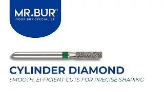 ISO 835 Cylinder Coarse Diamond Bur FG | MR.BUR