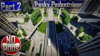 😎 The PEDESTRIAN Overpass🔥 for Your Traffic DESTROYER | Cities Skylines 2 | Building Tutorial