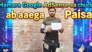 Hello doston finally Mera Google AdSense pin a chuka hai ab aaega 💵💸💵paisa #viral #video#